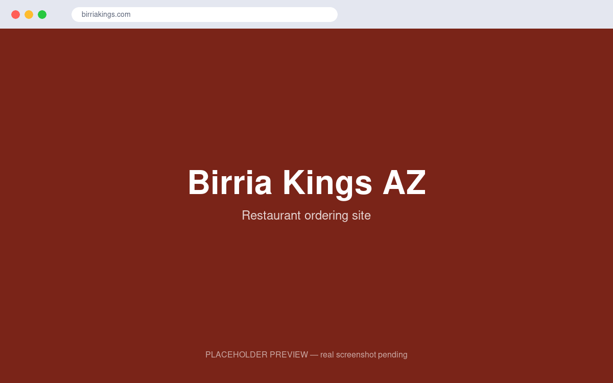 Birria Kings AZ preview